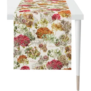 APELT Tischläufer APELT "5253 HERBSTZEIT, Herbstdeko, Herbst", bunt (bunt, orange), B:48cm L:140cm, Baumwolle, Polyester, Tischdecken, Digitaldruck