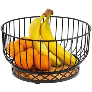 bremermann Obstschale rund Schwarz 28,5 cm