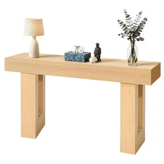 160 cm Konsolentisch, Landhaus-Schreibtisch hinter dem Sofa, rechteckiger Holztisch für den Eingangsbereich, schmaler, langer Sofatisch als Akzent...