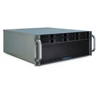 Inter-Tech 4U-4408 Rack Schwarz, Silber