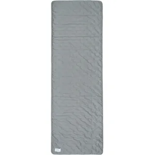Bettüberwurf "Soft", grau (hellgrau), B:70cm L:240cm, Polyester, SCHÖNER WOHNEN-KOLLEKTION, Tagesdecken, mit Pünktchensteppung und eingenähtem Fließfutter