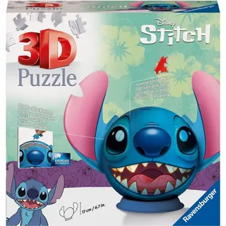 Ravensburger Puzzle 3D Puzzle-Ball Disney Stitch mit Ohren