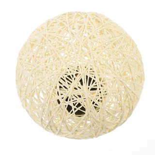TOPPERFUN Rattan Tischlampe Geflochten Warmes Led Nachtlicht Kabellos Beige Für Schlafzimmer Wohnraum
