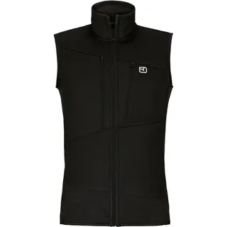 Ortovox Fleece Grid Vest Schwarz M