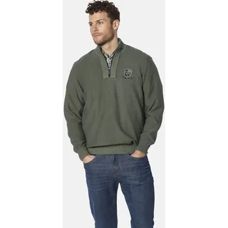 Troyer BABISTA "Pullover LICARONI", Herren, Gr. L, grün (dunkelgrün), Obermaterial: 100% Baumwolle CO., unifarben, Pullover Troyer