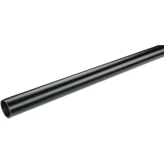LIEDECO Vorhangstange 1-läufig Ø 20 mm 160 cm Schwarz