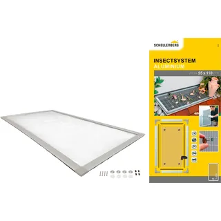 Schellenberg Lichtschachtabdeckung Aluminium 55 x 110 cm