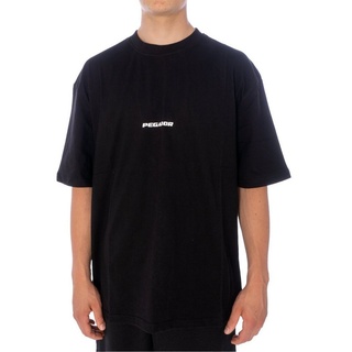 Pegador T-Shirt Pegador Colne Logo Oversized T-Shirt Herren (1-tlg) schwarz