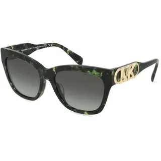 Michael Kors MK2182U Damen-Sonnenbrille Vollrand Butterfly Acetat-Gestell, braun