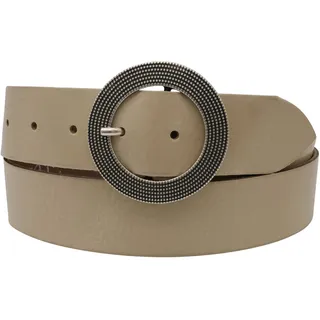 AnnaMatoni Damen Ledergürtel 4 cm Made in Germany Zeitloses Design, Echtes Rindsleder - Gürtel für Damen mit perfekter Passform, Langlebigkeit und nickelfreier Schließe