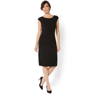 Jerseykleid HERMANN LANGE COLLECTION Gr. 50, N-Gr, schwarz Damen Kleider Freizeitkleider