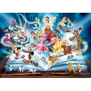 Ravensburger Erwachsenenpuzzle 1500 Teile - Disney's magisches Märchenbuch