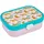 Campus Brotdose mit Bento-Einsatz und Gabel 750 ml Leopard
