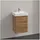 Waschbeckenunterschrank Anschlag links 41 x 55 cm Kansas Oak