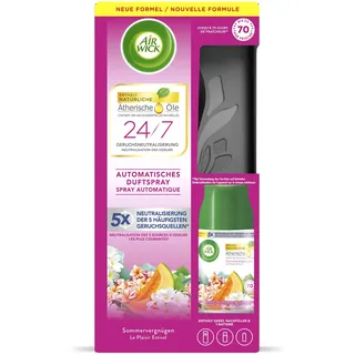 Air Wick Freshmatic Max Automatisches Duftspray - Starterset - Sommer-Vergnügen, 1er Pack (1 x 250 ml)