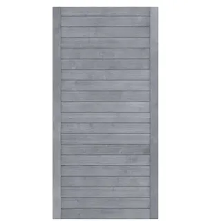 Traumgarten Sichtschutzzaun 89 x 179 cm grau lasiert