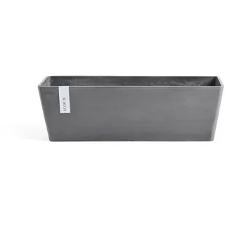 Ecopots Bruges 45 x 17 x 17 cm Grau