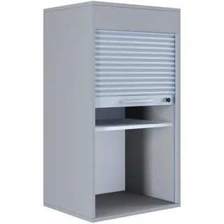 VCM Aktos L Rollladenschrank 50 x 40 x 93 cm grau