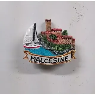 Kühlschrankmagnet 3D Souvenir 001 Malcesine Veneto
