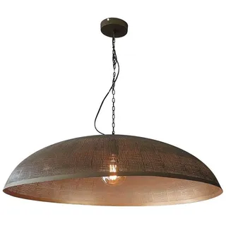 leven! Annekathrin Storkebaum Hängeleuchte XXL Hängelampe COSMO rund Ø 90 cm Metall Bronze antik finish