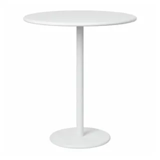 BLOMUS Beistelltisch Stay Ø 40 cm Aluminium Weiß