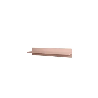 Wandregal   , rosa/pink , Maße (cm): B: 90 H: 16