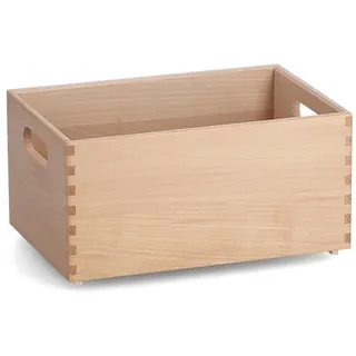 Zeller Holzkiste 30 x 20 x 15 cm 1-tlg. beige
