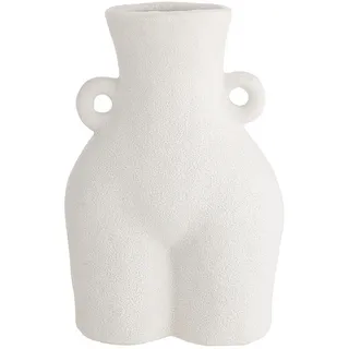 Butlers Vase, Weiß, Keramik, 28 cm, Dekoration, Vasen, Keramikvasen