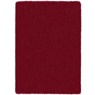 KADIMA DESIGN Orwell Hochflorteppich 200 x 290 cm Rot