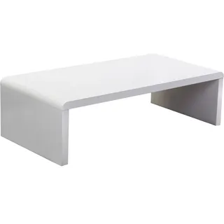 Beliani Couchtisch Weiß 60 x 120 cm MILWAUKEE