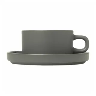 BLOMUS Pilar Teetasse 0,2 l Grau 2 St.