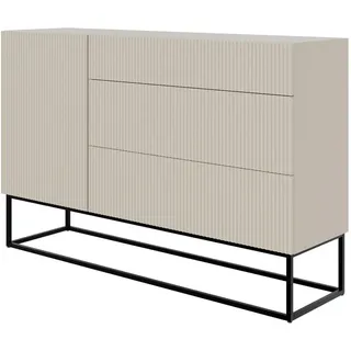 Selsey Veldio 140 x 90 x 38 cm Greige / Schwarz