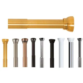 Spirella Klemmstange Kreta Ø 21 mm 75 - 125 cm gold