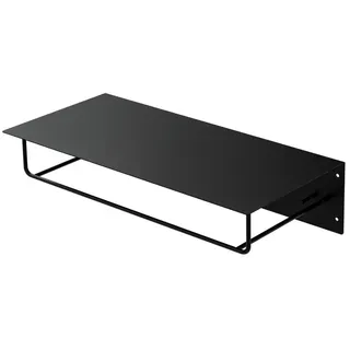ML-Design Wandgarderobe ML-Design 60 x 30 x 15 cm Schwarz