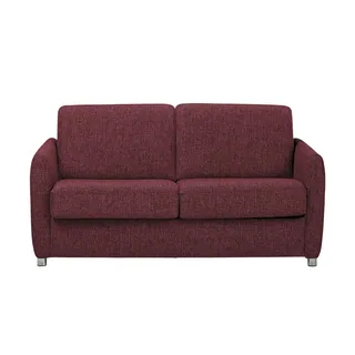 Betty Schlafsofa mit Faltbettfunktion rot - Webstoff Betty ¦ rot ¦ Maße (cm): B: 162 H: 86 T: 97.0