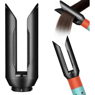 chuancheng Haarglätteraufsatz für Airwrap Pre-Styling-Föhnbürste Schwarz
