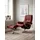 Leder 92 x 103 x 79 cm cherry paloma