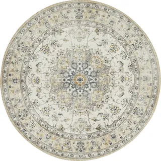 LUXOR LIVING Prima 3 Kurzflorteppich Ø 100 cm Beige