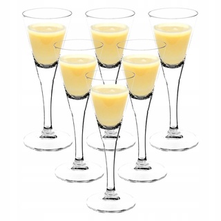 Altom Design Likörgläser 6 Gläser für Likör Eierlikör- Schalen Diamond 55 ml