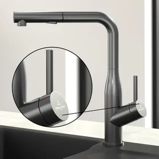 Villeroy & Boch Armaturengriff Subway Style Shower Einhebel-Küchenarmatur, 92858005,