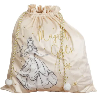 Luxus Weihnachts-Sack aus Samt Disney Princess Belle für Geschenke