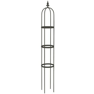 Rankhilfe Obelisk Oscar  (Schwarz, Höhe: 160 cm)