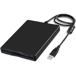 Externes USB Diskettenlaufwerk 1,44 MB,3,5Zoll Floppy‐Disk‐Laufwerk für Diskette