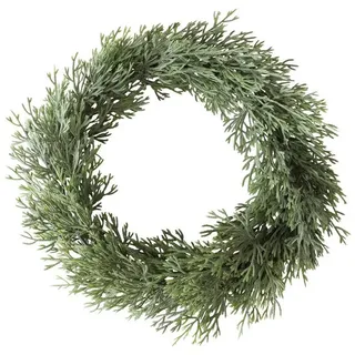 BOLTZE GRUPPE GmbH Adventskranz Handgefertigter Türkranz TANNE, Ø30 cm, handgefertigt grün