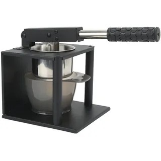 FOUF Große Handpresspresse, Professionelle Zitruspresse und Zitronenpresse, Manuelle Orangensaftpresse, Zitronenpresse, Limettenpresse, Robuste Saftpresse mit Zwei Filtern, Hebel