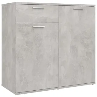 vidaXL Sideboard 80 x 75 x 36 cm Grau
