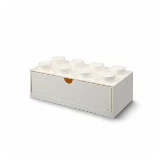 nhg gmbh Aufbewahrungskiste Brick 8 1-tlg. weiß