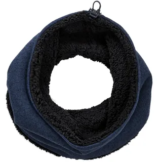Tchibo - Strickfleece-Schlauchschal - dunkelblau
