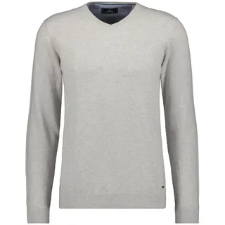 V-Ausschnitt-Pullover RAGMAN Gr. 54, grau (hellgrau) Herren Pullover V-Ausschnitt-Pullover