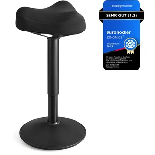 Songmics Hocker, Stehhocker um 360° neigbar, Schreibtischstuhl